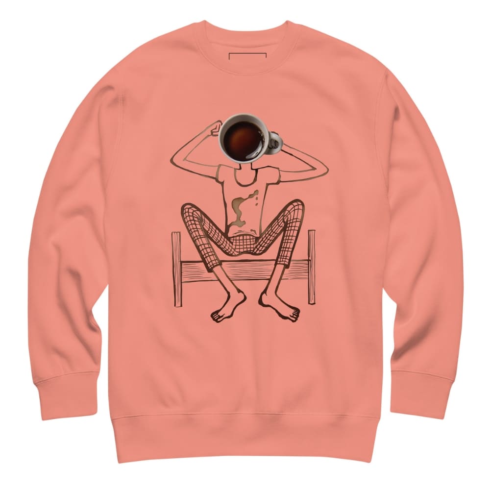 Coffee Head Sweatshirt for Caffeine Lovers