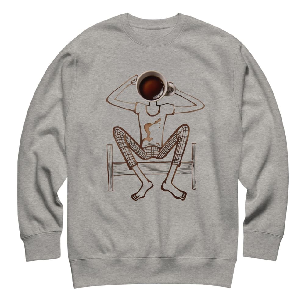 Coffee Head Sweatshirt for Caffeine Lovers