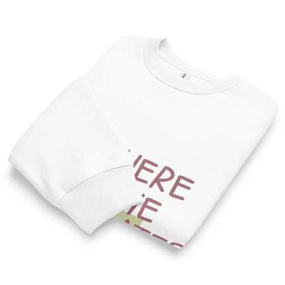 White t-shirt with text on a white background