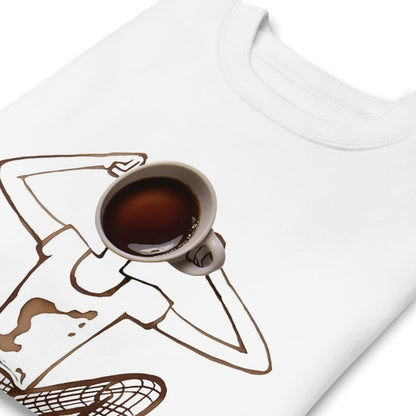 Coffee Head Sweatshirt for Caffeine Lovers