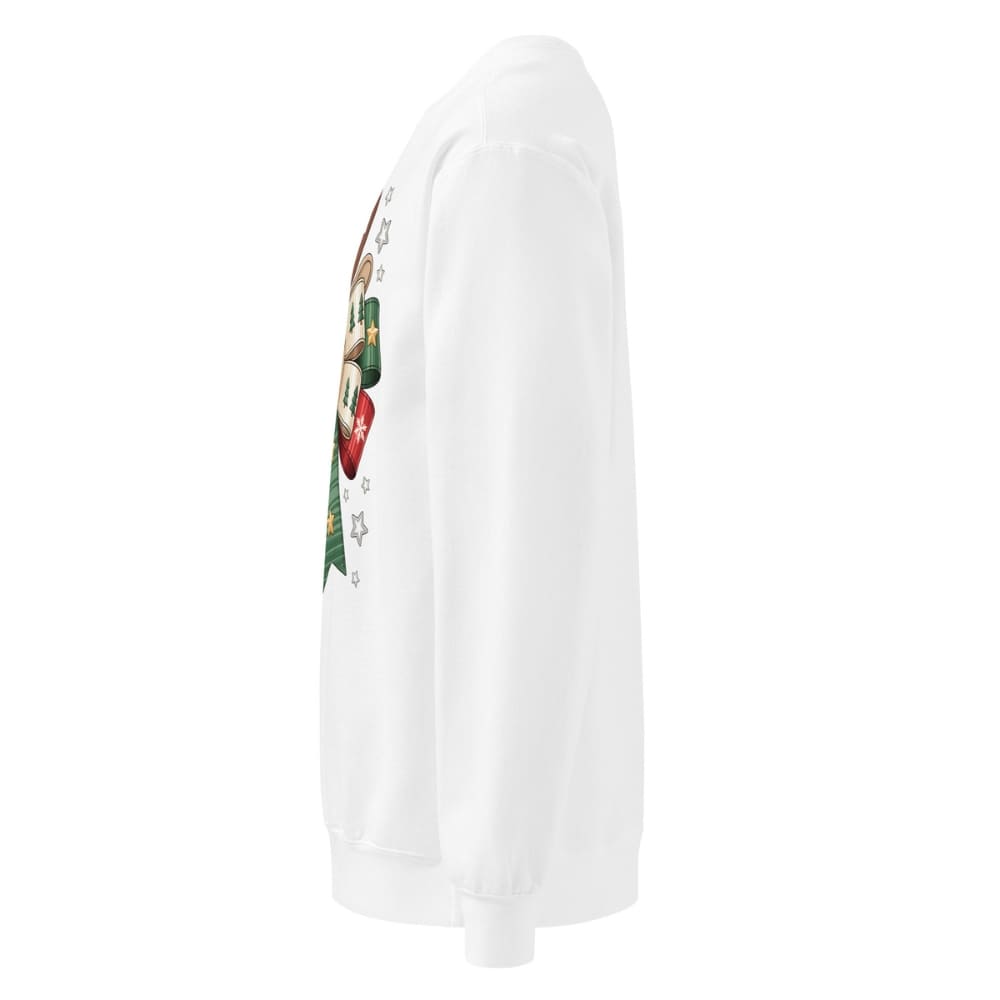 White cylindrical object with a colorful design on a white background
