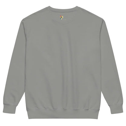Gray sweatshirt on a white background