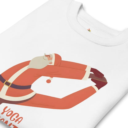 White t-shirt with a graphic of a horse in a yoga pose and 'Yoga' text on a white background