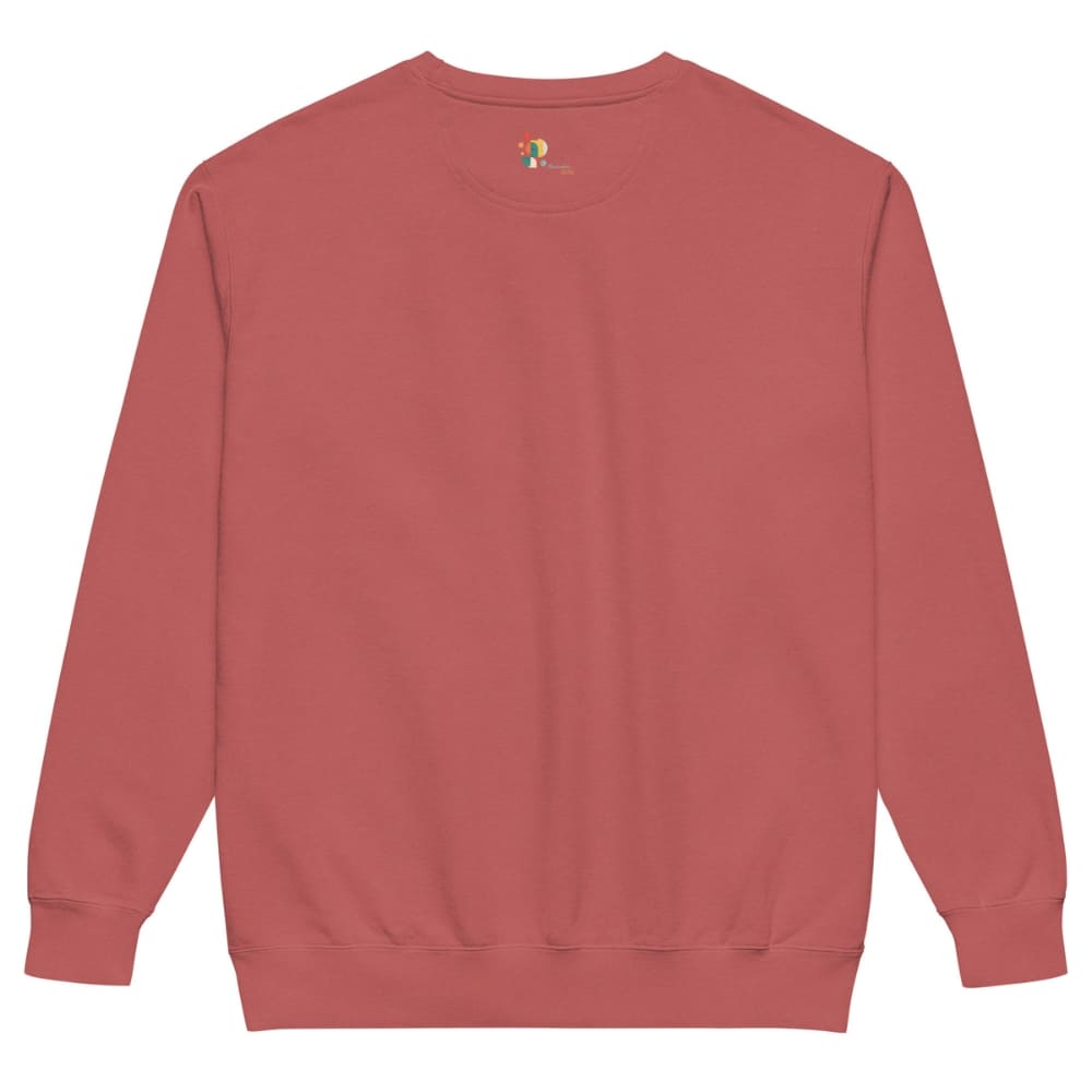 Red sweatshirt on a white background