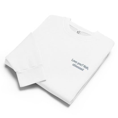 White t-shirt with text on a white background