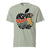 Light gray t-shirt with an apple graphic and motivational text on a white background