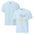 Garment-dyed relaxed fit t-shirt with motivational quote “Tired But Thriving” in modern handwritten script