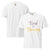 Garment-dyed relaxed fit t-shirt with motivational quote “Tired But Thriving” in modern handwritten script