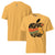 Yellow t-shirt with educational graphic and text on a white background
