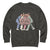 Black sweatshirt with 'Nurse Squad' graphic on a white background