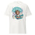 White t-shirt with a graphic of a cartoon character and text 'Keep talking, I'm changing your attitude' on a white background.
