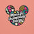 Colorful design with 'Mom Life: Unstoppable Energy' text on a pink background