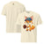 Cartoon fox with a baseball glove and blue cap reading “Míny” – printed on premium heavyweight cotton T-shirt for moms who love fun and comfort