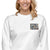 “CTRL + ALT + TEACH text embroidered on premium cotton fleece sweatshirt with keyboard-themed icons – ideal for tech-loving teachers”