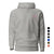 Funny embroidered nurse hoodie with pastel text saying 