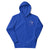 Funny embroidered nurse hoodie with pastel text saying 