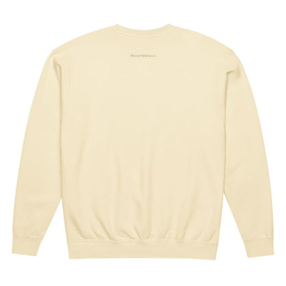 Beige sweatshirt on a white background