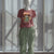 Cool cat with sunglasses holding a softball bat and coffee cup, beside text “Fueled by Coffee & Curveballs” – printed on soft heavyweight t-shirt for sporty moms