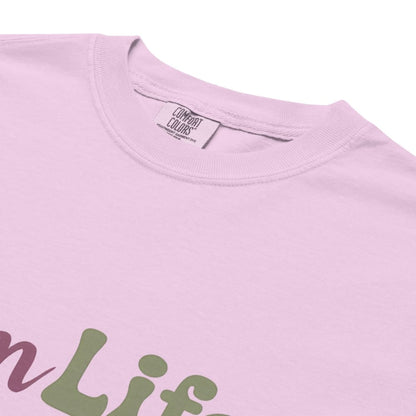 Mom Life: Strong Coffee, Stronger Mind” – Floral Typography T-Shirt for Moms | Relaxed Fit Cotton Tee