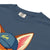 Cartoon fox with a baseball glove and blue cap reading “Míny” – printed on premium heavyweight cotton T-shirt for moms who love fun and comfort