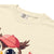 Cute cartoon owl cheerleader holding a pom-pom and clipboard, wearing a red cap with the quote “Behind Every Great Swing Is a Loud Mom” – featured on garment-dyed heavyweight cotton tee