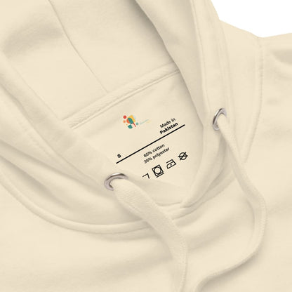 Raccoon nurse graphic wearing scrubs and sunglasses holding a clipboard under the quote “Vitals? Nailed It.” – printed on a black Cotton Heritage hoodie