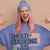 Sweatshirt design with text “Multitasking Is My Love Language” in colorful pastel blocks and checkboxes, printed on vintage-style cotton fleece.