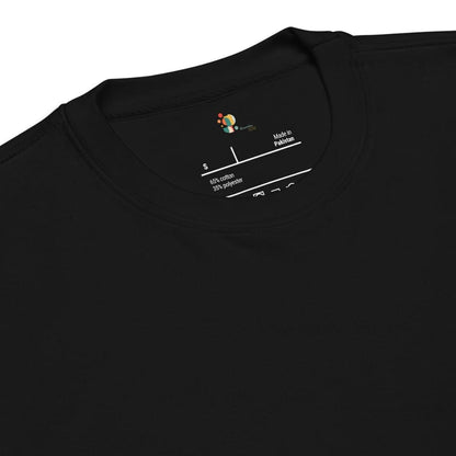 “Dark green chalkboard-themed embroidery that says ‘Talk Chalky to Me’ on a premium cotton sweatshirt – funny teacher gift idea”