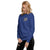 “CTRL + ALT + TEACH text embroidered on premium cotton fleece sweatshirt with keyboard-themed icons – ideal for tech-loving teachers”