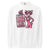 White long-sleeve shirt with a pink panther graphic and 'Cool Mom Club President' text on a white background