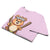 Cartoon bear holding softball bats and ball wearing a visor labeled “Softball” – printed on garment-dyed heavyweight t-shirt for sporty moms