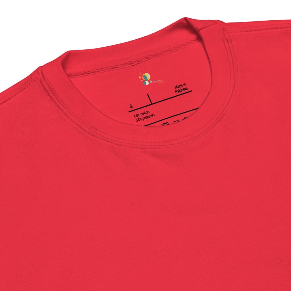 “Dark green chalkboard-themed embroidery that says ‘Talk Chalky to Me’ on a premium cotton sweatshirt – funny teacher gift idea”