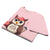 Cute cartoon owl cheerleader holding a pom-pom and clipboard, wearing a red cap with the quote “Behind Every Great Swing Is a Loud Mom” – featured on garment-dyed heavyweight cotton tee