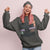 Sweatshirt design with text “Multitasking Is My Love Language” in colorful pastel blocks and checkboxes, printed on vintage-style cotton fleece.