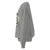 Gray sweatshirt with a colorful graphic on the back against a white background