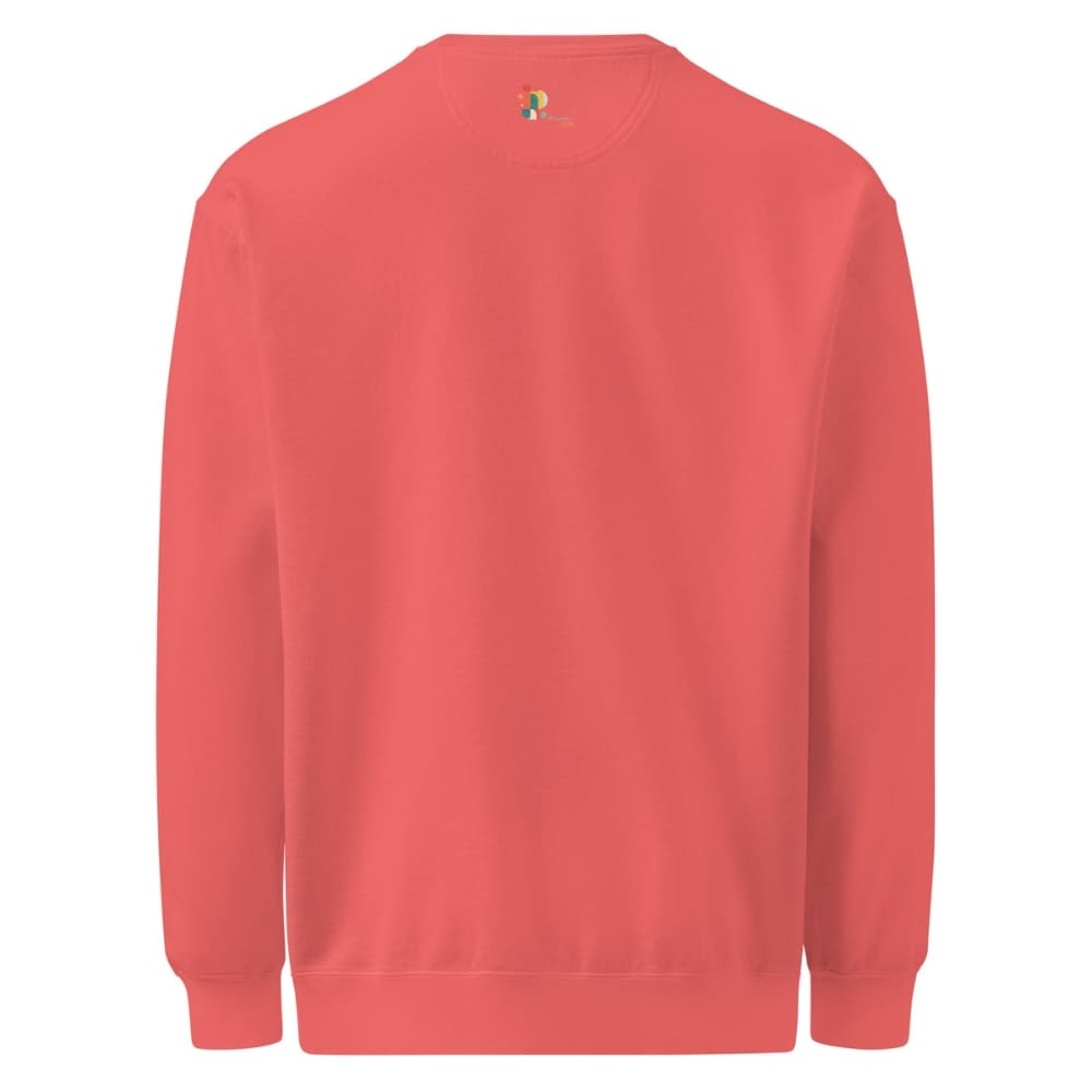 Red sweatshirt on a white background