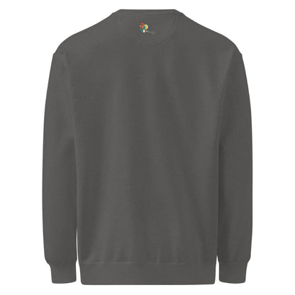 Gray sweatshirt on a white background