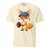 Cartoon fox with a baseball glove and blue cap reading “Míny” – printed on premium heavyweight cotton T-shirt for moms who love fun and comfort