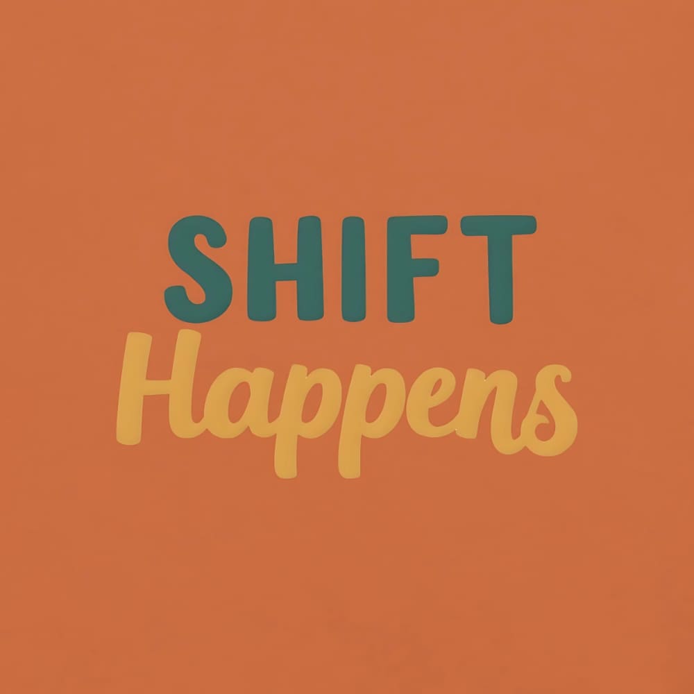 SHIFT Happens Heavyweight Cotton Nurse T-Shirt