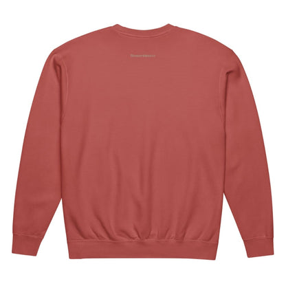 Red sweatshirt on a white background