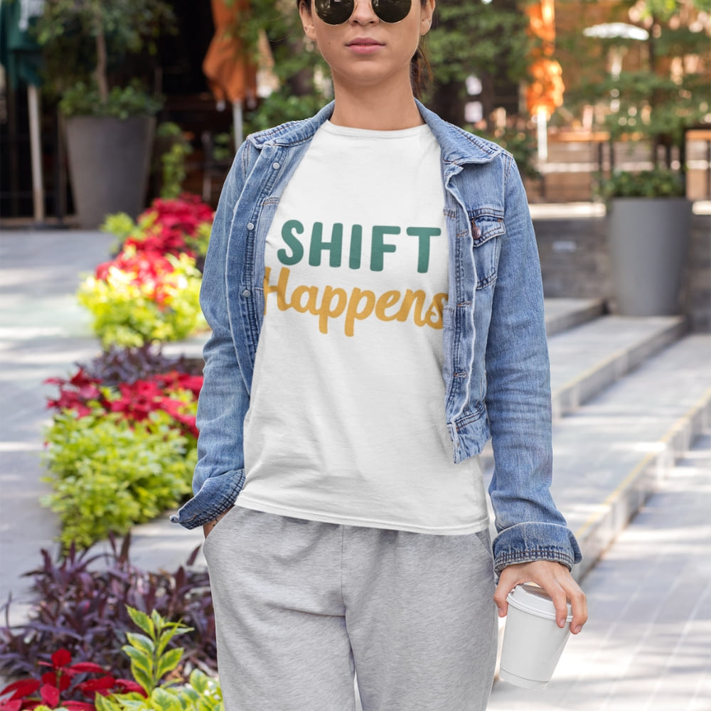 SHIFT Happens Heavyweight Cotton Nurse T-Shirt