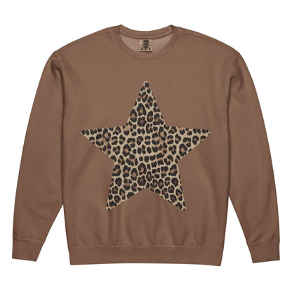 The Leopard Star™ Comfort Colors® Crewneck