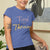 Garment-dyed relaxed fit t-shirt with motivational quote “Tired But Thriving” in modern handwritten script