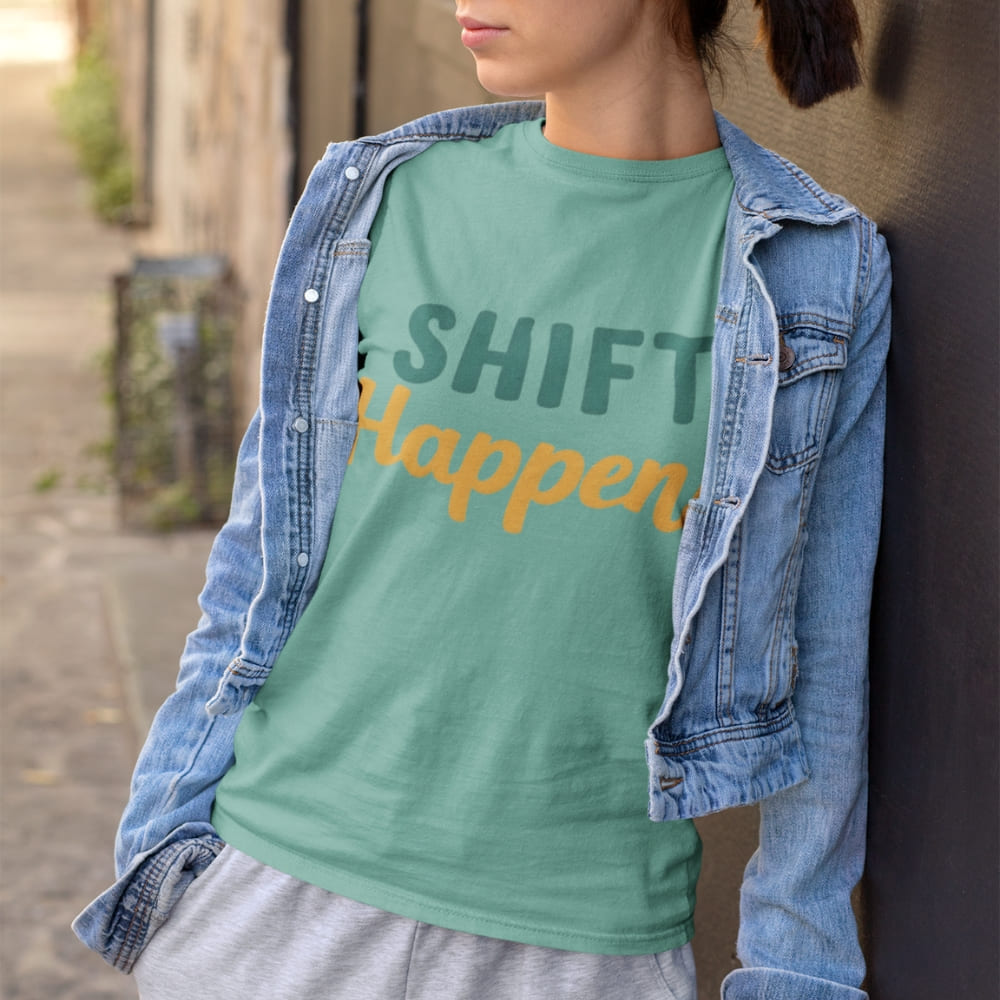SHIFT Happens Heavyweight Cotton Nurse T-Shirt