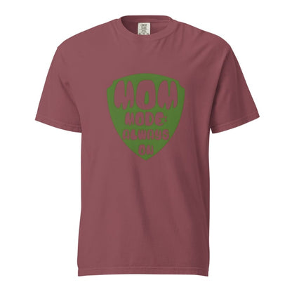 Mom Mode Always On T-Shirt | Garment-Dyed Heavyweight Cotton Tee | Funny Mom Life Gift