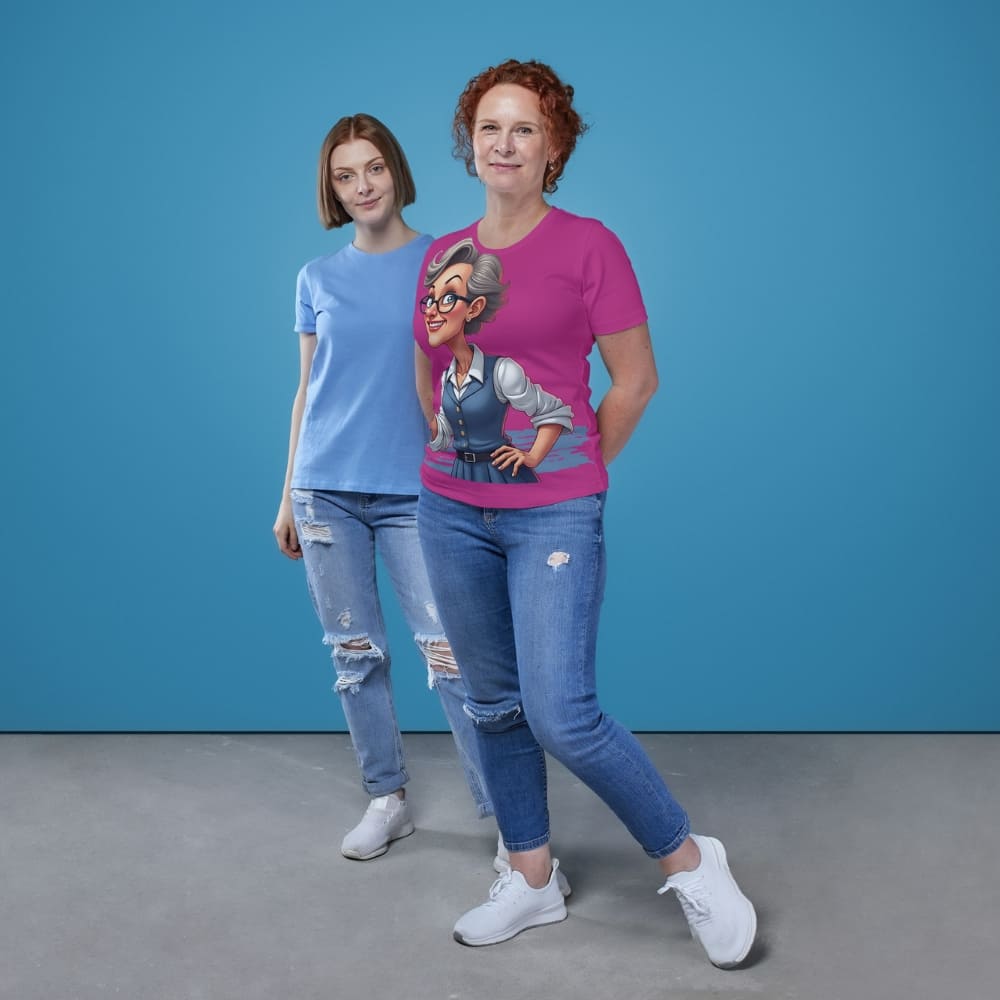 Confident Teacher T-Shirt – Fun Vintage Graphic Tee for Smart Educators