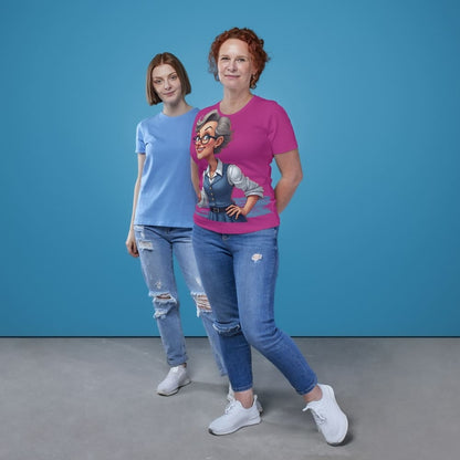 Confident Teacher T-Shirt – Fun Vintage Graphic Tee for Smart Educators