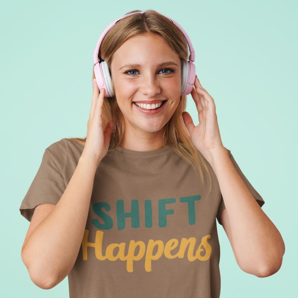 SHIFT Happens Heavyweight Cotton Nurse T-Shirt