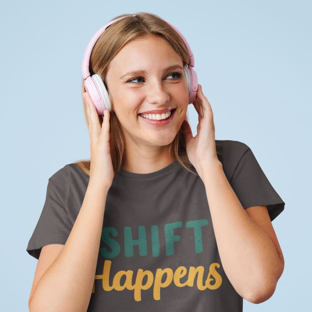 SHIFT Happens Heavyweight Cotton Nurse T-Shirt