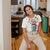 Fueled by Caffeine and Chaos T-Shirt – Funny Organic Cotton Tee for Teachers & Coffee Lovers